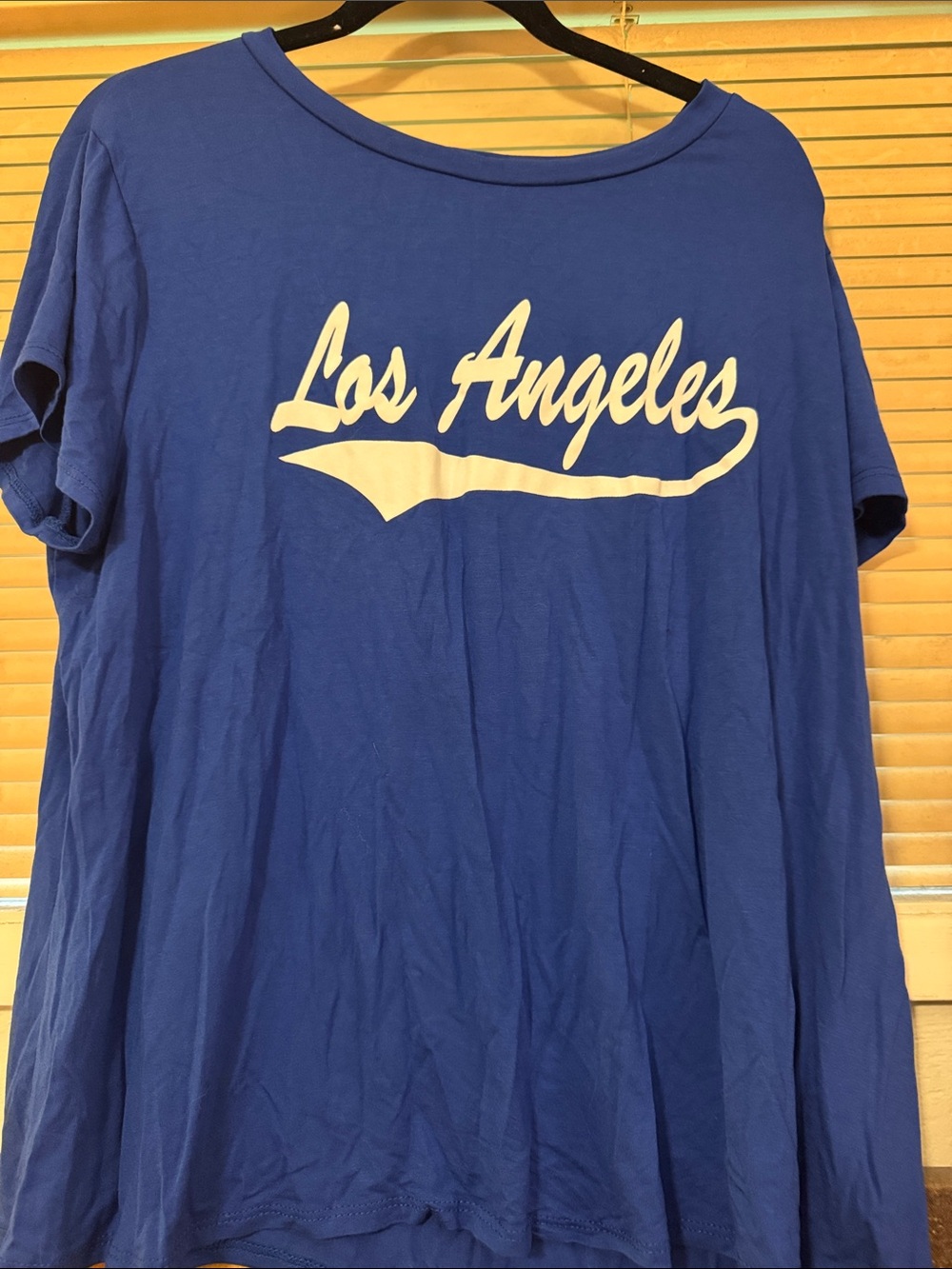 Los Angeles Blue Graphic Tee preowned